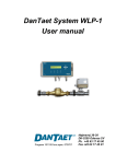 DanTaet System WLP 1 User manual