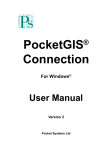 PocketGIS Connection User Manual