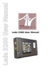Leda 3200 User Manual