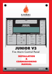 JUNIOR V3 INSTALLATION MANUAL