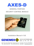 Installation Manual v1.02 GENERAL PURPOSE SECURITY