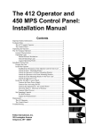 installation manual faac 412