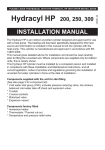 INSTALLATION MANUAL - Glow-worm