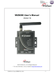 WIZ6000 User's Manual