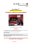 Fire Ribbon™ TECHNICAL INSTALLATION MANUAL