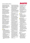 Sanyo Installation Manual - HDE1 - www.solar