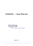 GANetXL User Manual