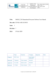 Title: SMOS L2 OS Operational Processor Software User Manual