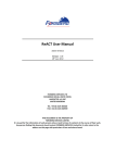 ReACT User Manual - Forsberg Services