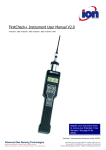 FirstCheck+ Instrument User Manual V2.0