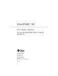 UltraSPARC IIi Addendum to User's Manual