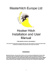 H Hitch Installation and User Manual