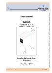 ADMA User Manual - Micro Movements