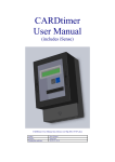 CARDtimer User Manual