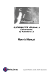 to the Guitarmaster manual in PDF format