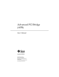 Advanced PCI Bridge User's Manual