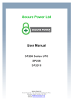 SP200 Series 6-10kVA User Manual