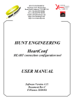 HUNT ENGINEERING HeartConf USER MANUAL