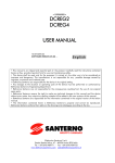 DCREG2 DCREG4 USER MANUAL