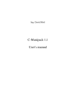 C-Munipack 1.1 User's manual