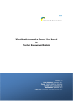 Wirral Health Informatics Service User Manual for