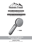 HF 507 Showerhead- User Manual - (11-03-11)