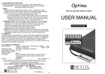Optima User Manual