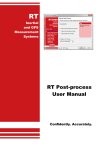 RT Post-process User Manual