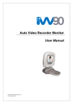 Auto Video Recorder Monitor User Manual