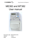 ME382 and MT382 User manual