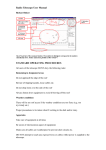 Radio Telescope User Manual STANDARD OPERATING