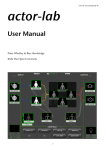 User Manual - Actor-Lab