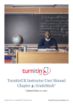 Chapter 4: GradeMark® TurnitinUK Instructor User Manual