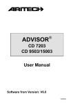 User Manual CD72/95/150