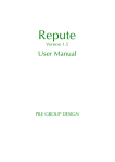 Repute 1.5 User Manual