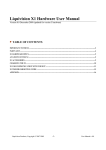 Liquivision X1 Hardware User Manual