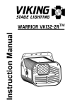 User Manual Viking WARRIOR 132-2R - Support