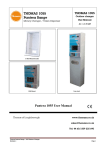 THOMAS 1055 Pantera Range Pantera 1055 User Manual