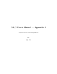 ML/I User's Manual " Appendix 5 Implementation on the Cambridge