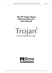 CK:199 Trojan2 Noise Nuisance Recorder User Manual