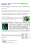 User Manual for Raspberry Pi open collector output board