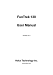 FunTrek 130 User Manual