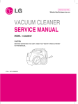 VACUUM CLEANER SERVICE MANUAL