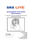 MANAGEMENT SOFTWARE USER MANUAL