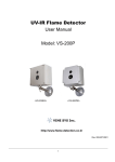 UV-IR Flame Detector User Manual Model: VS-200P