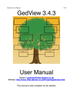 GedView User Manual