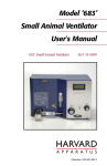 Model 683 Small Animal Ventilator User's Manual