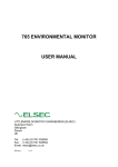 765 User manual