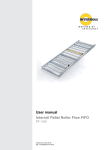 User manual Interroll Pallet Roller Flow FIFO