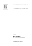 USER MANUAL